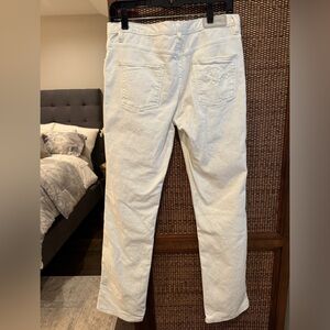 LACOSTE White Denim Jeans 30